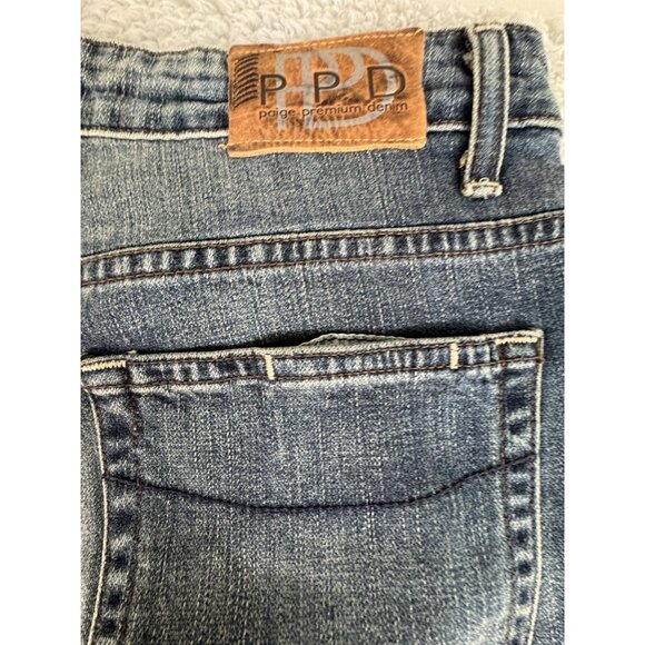 PPD Paige Premium Denim Bronson Loose Fit Mens Jeans 33x34 Imported Fabric NWT - Picture 3 of 16